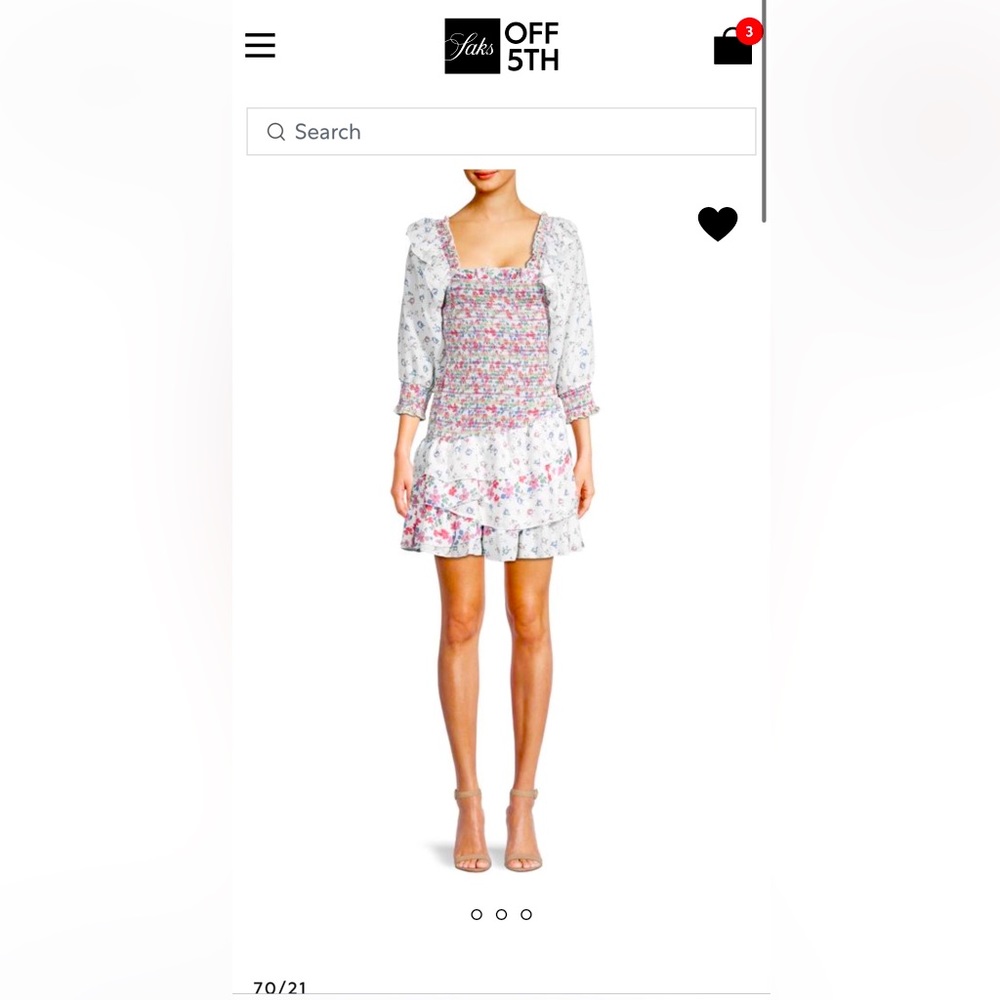 Small 70 degree F dress never worn